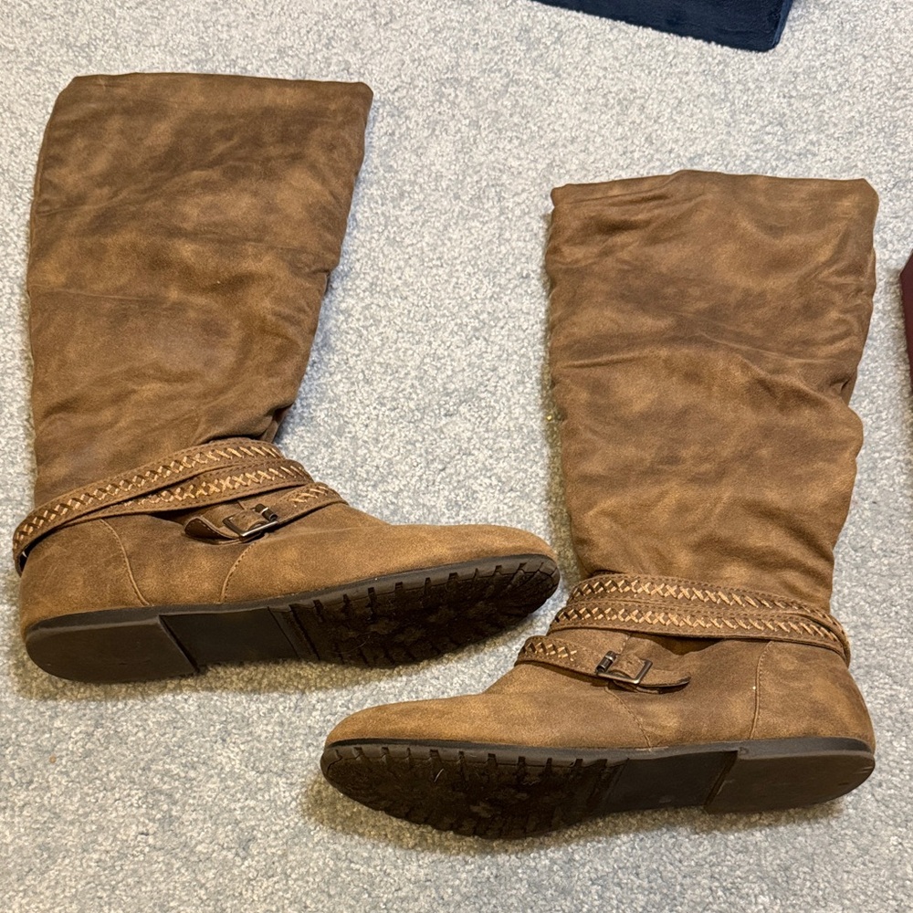 SO Brown Tall Knee-High Women's Boots